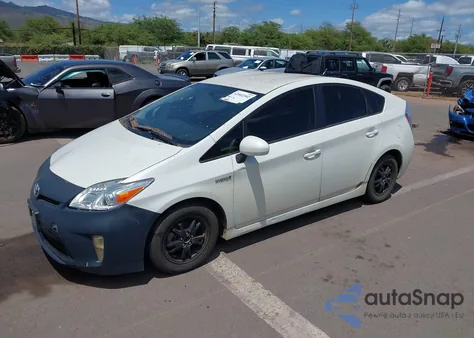 2013 Toyota Prius Three из США, поврежденный, VIN JTDKN3DU5D5567211
